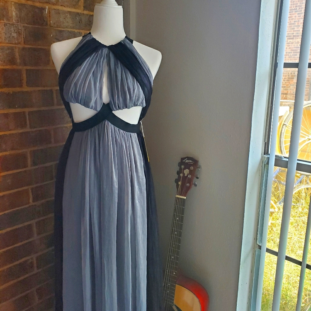 Cutout formal gown